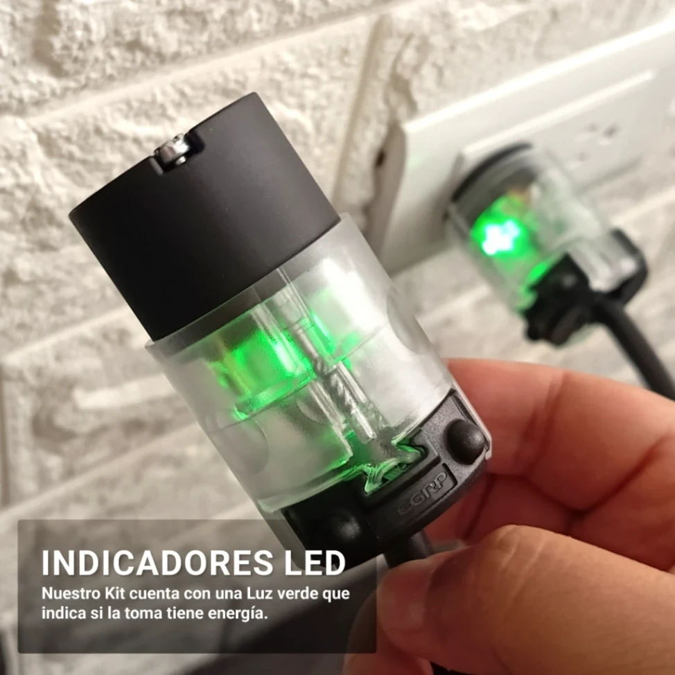 Kit Enchufes con Led
